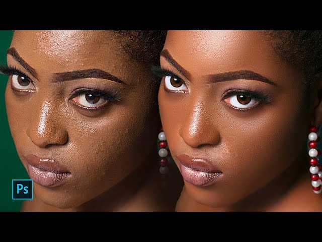 High-End Skin Retouching for Beginners | Photoshop Frequency Separation Tutorial