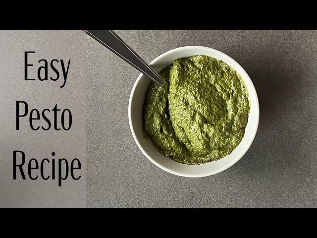 Easy Pesto Recipe