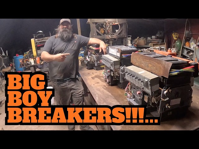 I Break Down 3 Massive 800AMP Breakers In Real Time!!! p1