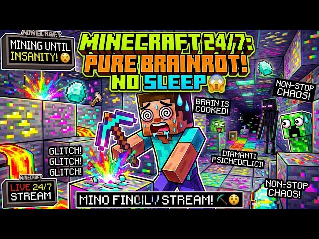 MINECRAFT BRAINROT MINING!