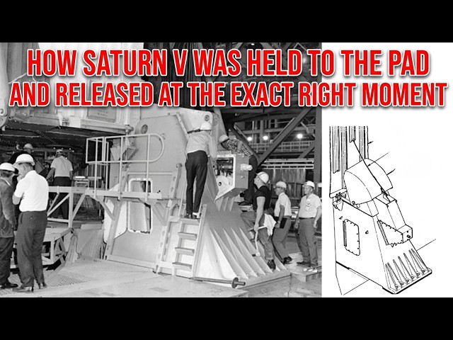 How Saturn V Was Held to the Pad and Released at the Exact Right Moment
