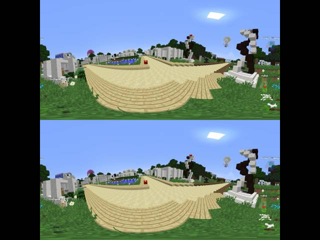 Minecraft #360Video VR Hunger games