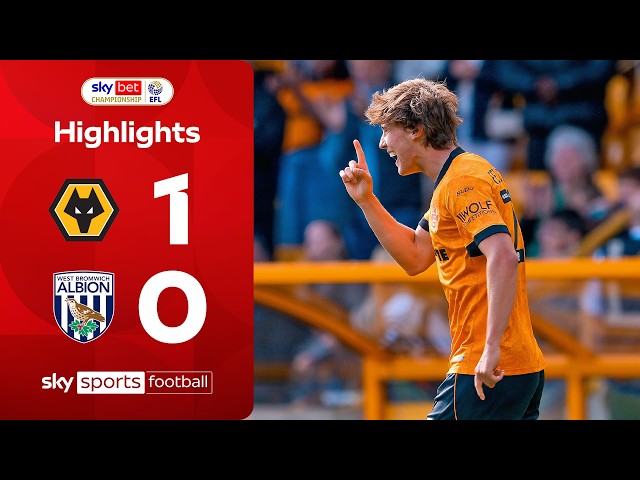 Horror defensive error costs West Brom! | Wolves 1-0 West Brom | EFL Highlights