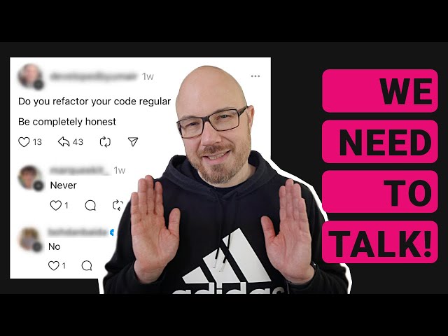 We Need to Talk About Refactoring