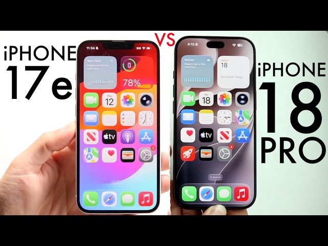 iPhone 18 Pro Vs iPhone 17e! (Comparison) (Review)