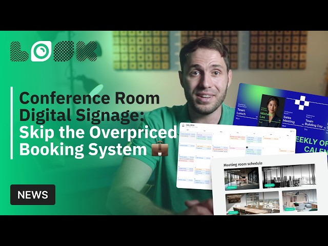 Conference Room Digital Signage: Skip the Overpriced Booking System
