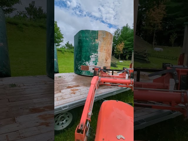 Giant Metal Cans #bunker #cabinbuild #exciting