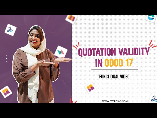 #10 How to Set Quotation Validity in Odoo 17 Sales | Quotation Validity in Odoo 17