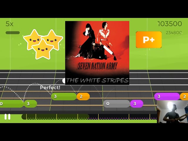Seven Nation Army - White Stripes - Level 1 Basic Riff - Yousician