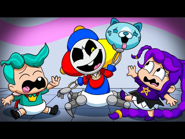 BABY PROTOTYPE STEALS CANDY CAT?! (Poppy Playtime Animation)