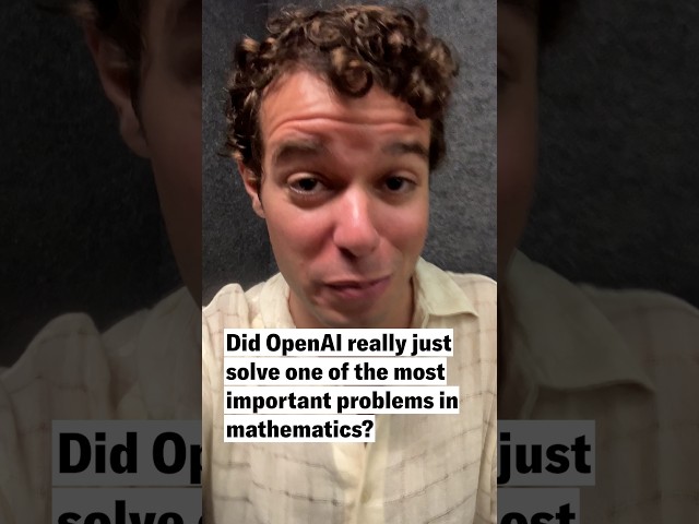 #breakingnews OpenAI’s proof seems eligible for $1-million prize but there's a catch #maths