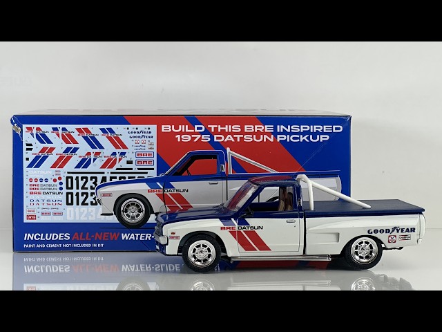 Do we really need ANOTHER 620 Datsun Pick-Up model? The 1975 BRE Datsun Pickup by MPC