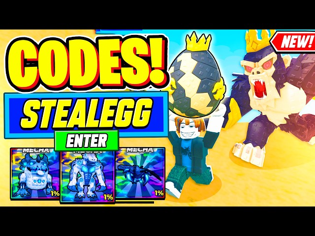⚠️New⚠️ ALL WORKING CODES For Steal An Egg 2026 - Roblox Steal An Egg Codes 2026