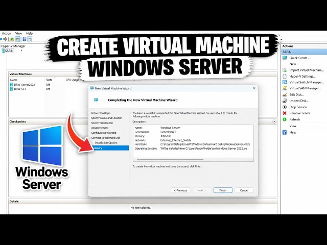 How to Set Up Your First Windows Server 2022 Virtual Machine