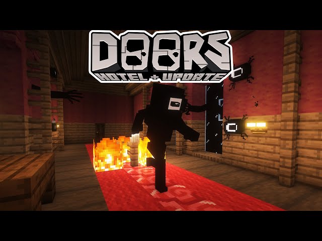 Minecraft Roblox DOORS  | Hotel + Update | (Full Map Gameplay)