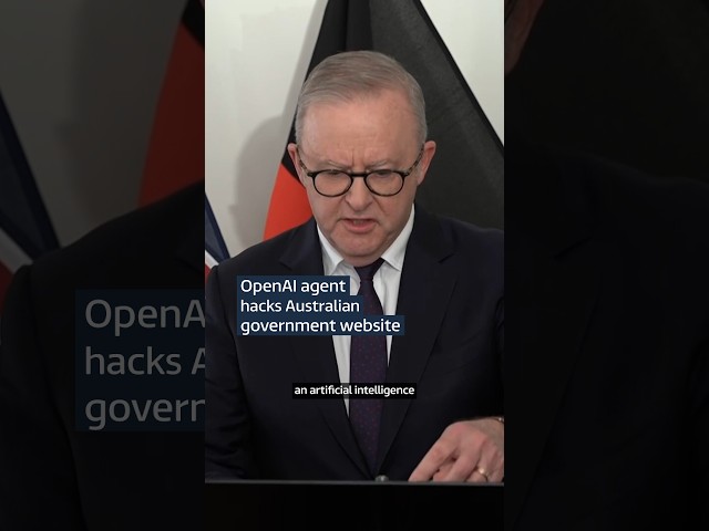 OpenAI agent hacks Australian government website