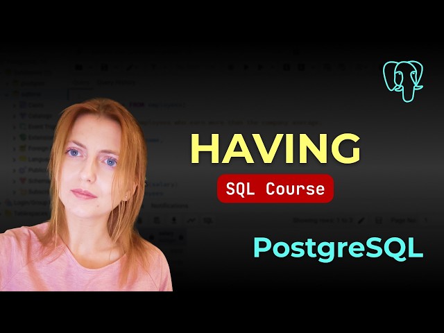 SQL HAVING Clause Explained (with Examples)