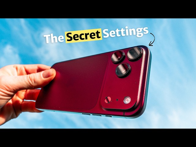 The BEST iPhone Camera Settings for Amazing Photos (iPhone 18 Pro)