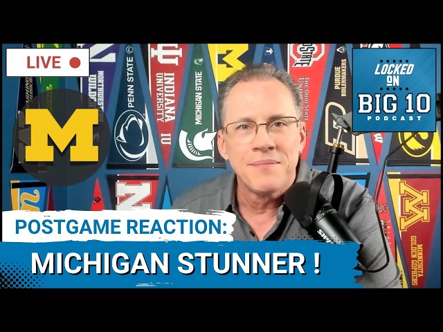 LIVE REACTION: Michigan SHOCKS #11 Oklahoma as Bryce Underwood and Defense Dazzle!