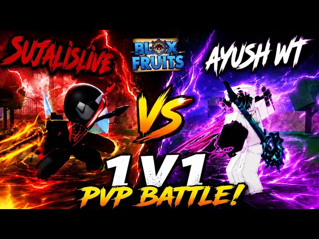 I Challenged @SujalisLiveOfficial  IN BLOX FRUITS FOR a 1v1... | Blox Fruits PVP
