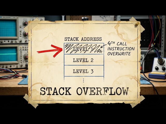 Intel 4004: The 3-Level Stack Overflow Problem