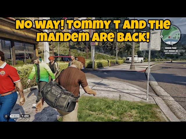 Buddha's Reaction to Tommy T & Mandem Returning to NoPixel V