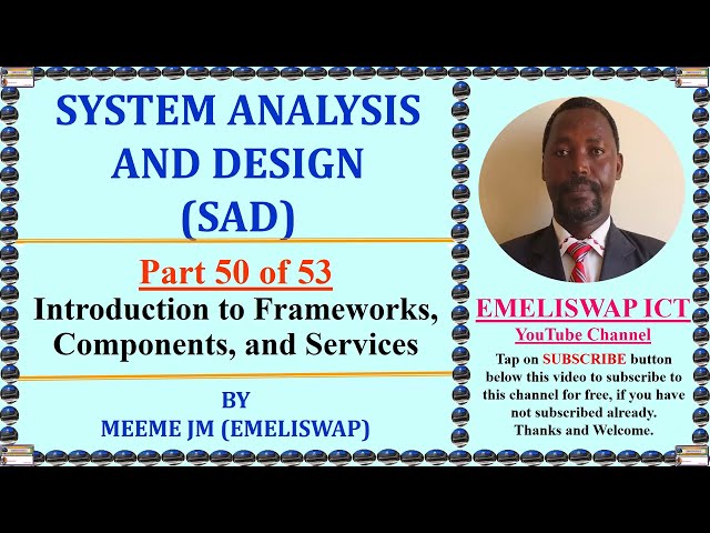 Introduction to Frameworks, Components, and Services as Current Trends in System Analysis and Design