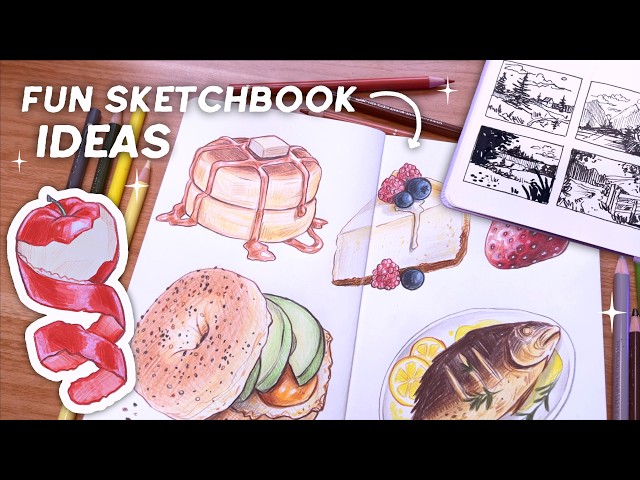 6 Ways to Fill Up Your Sketchbook