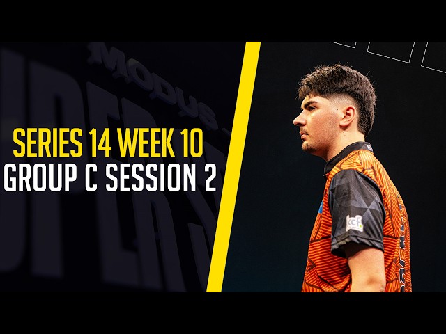 THE FINAL CHANCE! 🏆👀  | Live Darts |  Series 14  Week 10 | Group C Session 2