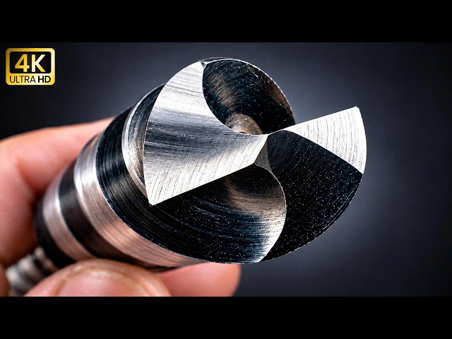 Easiest Way to Sharpen a Drill Bit in 30 Seconds! Only 1% of People Know This Craftsman's Technique