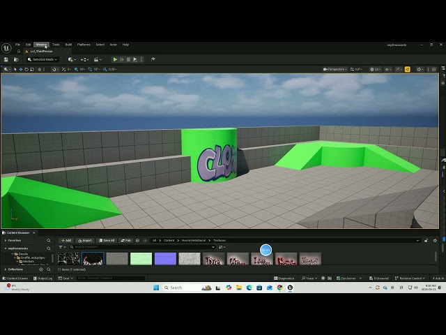 Unreal Engine 5.8 tutorial: How to find and made decal. 虚幻5.8 教程：如何在 UE5.8 中查找并制作贴花（Decal）