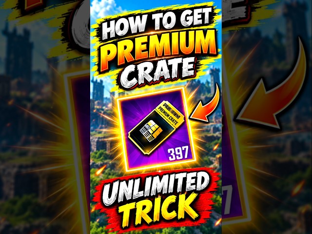 400+ PREMIUM CRATE ALL EASY Trick | How To Get Premium Crate BGMI | BGMI PREMIUM CRATE