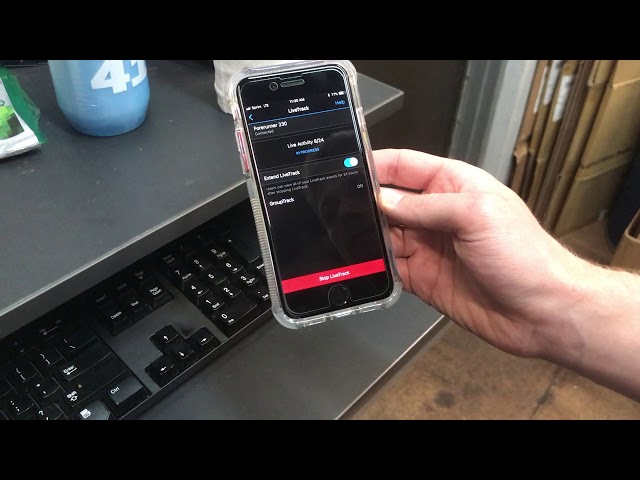 How to use Garmin LiveTrack