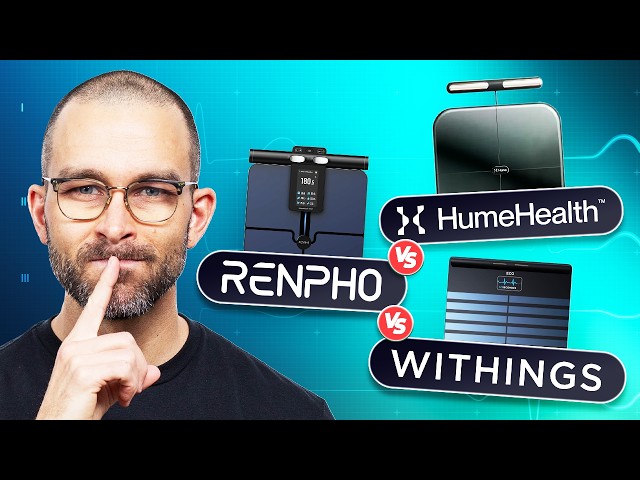 What’s the best smart scale in 2026? | Hume Body Pod, Withings Body Scan & Renpho MorphoScan Nova