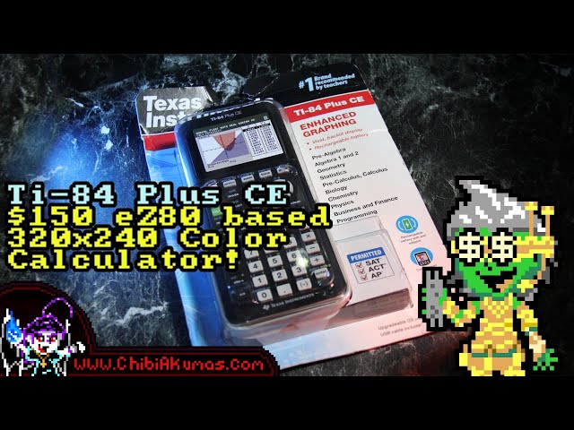 $150 calculator: Unboxing the Ti-84 Plus CE (eZ80 cpu)