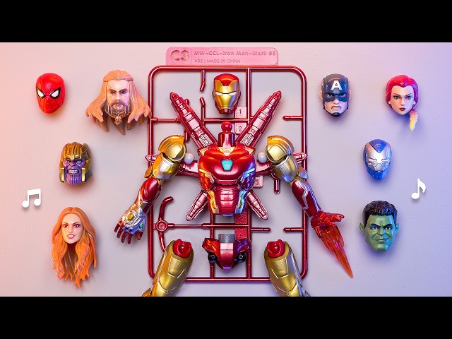 ♪Build: Avengers: Endgame｜Satisfying beat building｜Speed build｜Model Kit