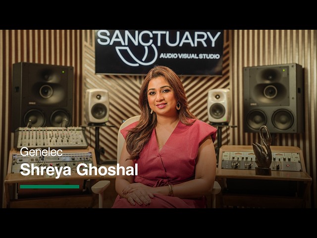 Story of Shreya Ghoshal’s Genelec-powered studio The Sanctuary | Genelec 1238DF, 8030C RAW & 7370A