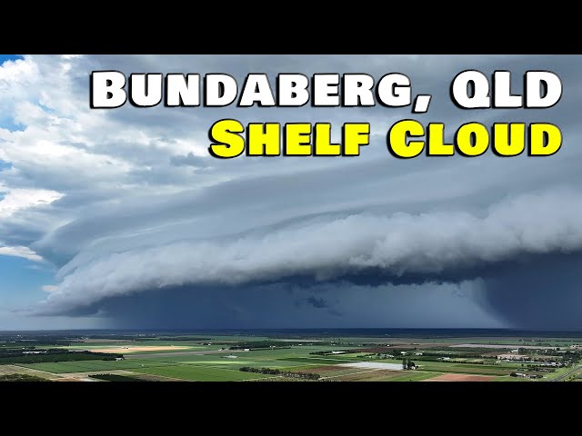 Shelf Cloud Rolls into Bundaberg, QLD - 30 November 2025