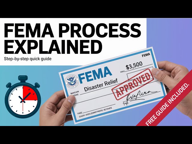 FEMA Help: Your Step-by-Step Disaster Relief Guide (In Under 5 Minutes)