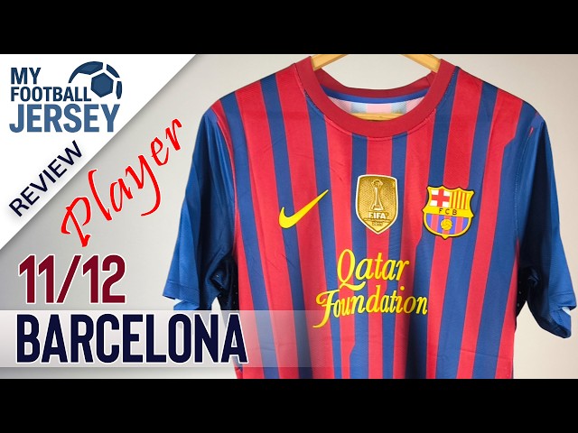 Barcelona Home Retro Jersey 11/12 (adjersey) Player Version Review
