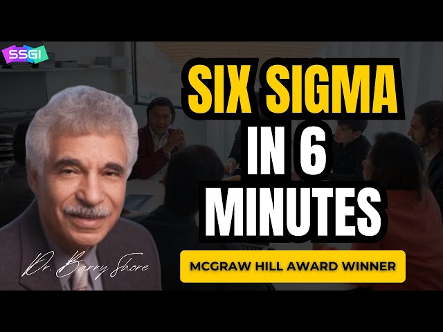 Six Sigma Explained in 6 Minutes | Lean Six Sigma Basics with an Award-Winning Expert