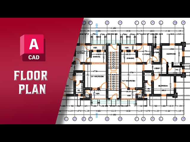 The EASIEST way to draw Floor Plan in AUTOCAD | Beginner Tutorial