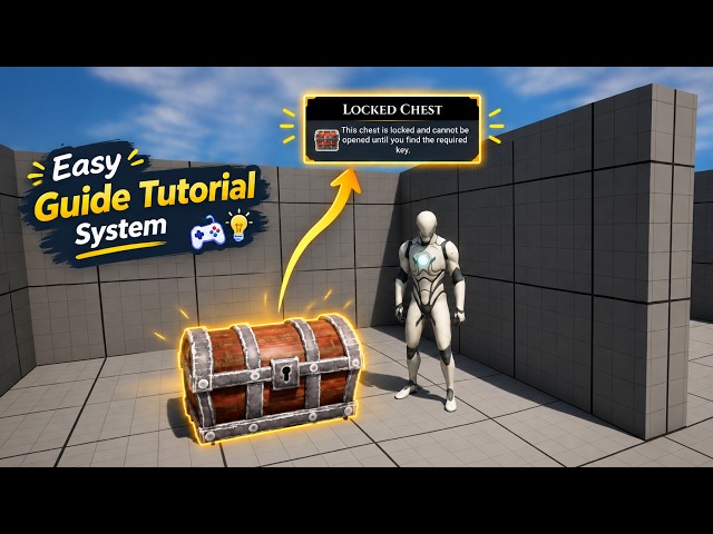 Easy Guide Tutorial System || Unreal Engine Tutorial System🔥🎮