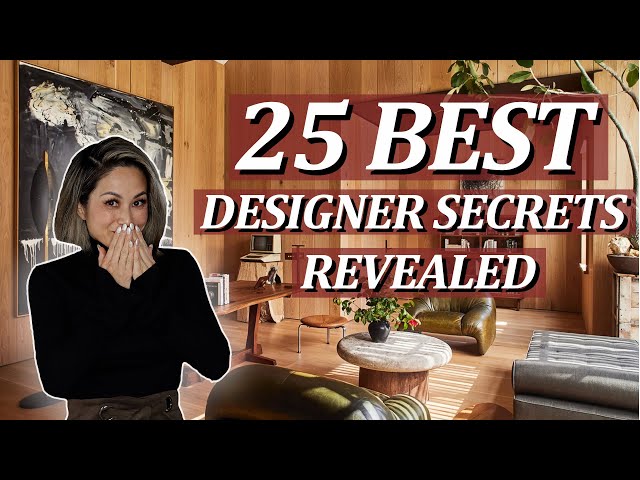 25 BEST Designer Decorating SECRETS REVEALED | Julie Khuu
