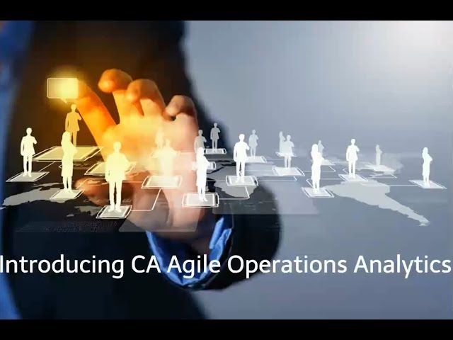 CA's Agile Operations Analytics: Introduction