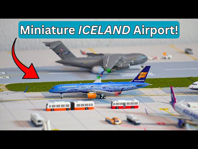 1:400 Scale Keflavík International Airport | Gemini Jets Model Airport Review!