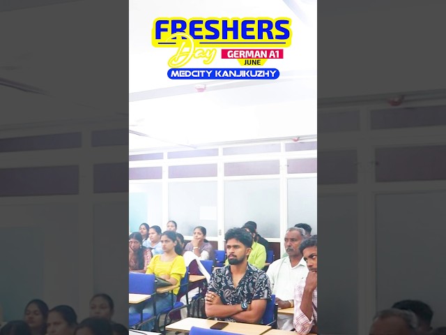 🇩🇪 Freshers' Day | German A1 Batch | Medcity Kanjikuzhy