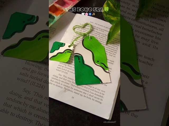 Boho bookmarks are my new obsession🍀