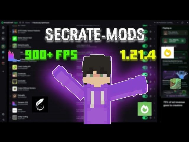 "Mojo Launcher 1.21.4 | Insane FPS Boost Mods for Minecraft Mobile!"