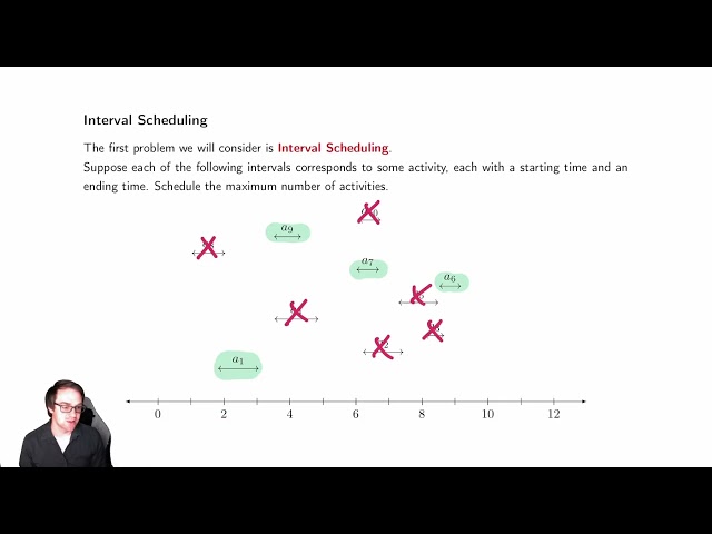 Greedy Algorithms 1 - Activity Scheduling